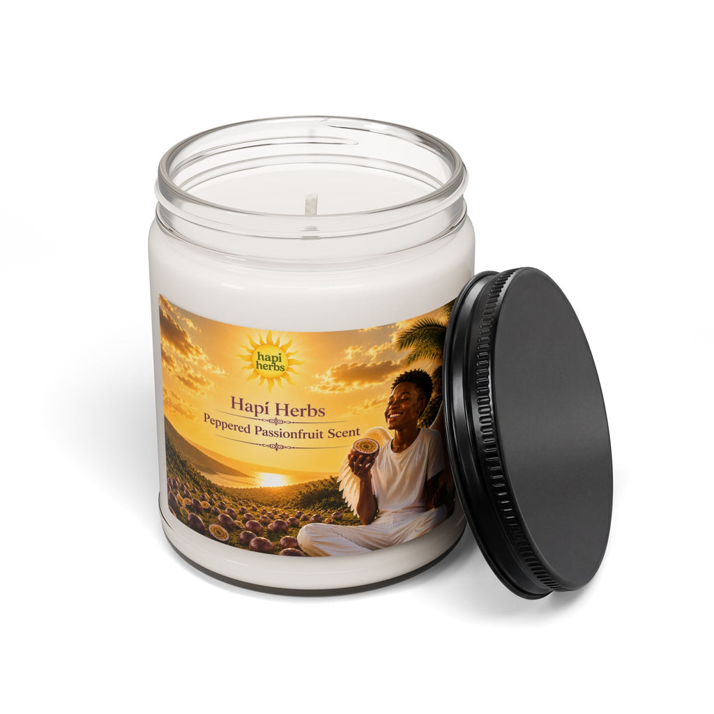 Hapi Herbs Peppered Passionfruit Scented Soy Candle